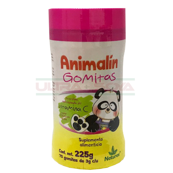 ANIMALIN GOMITAS C/75 PIEZAS